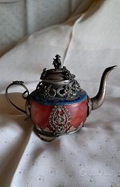 Teiera cinese cloisonné