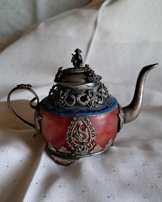 Teiera cinese cloisonné