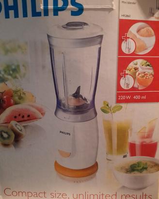 Frullatore con accessori, usato pochissimo 