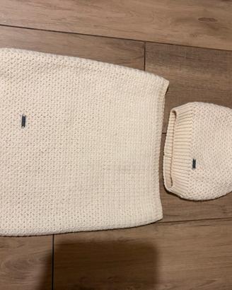 Cappello e scaldacollo woolrich