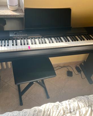 Pianoforte Digitale Casio CDP-130 + stand e sedia