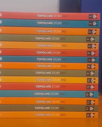 LOTTO TOPOLINO STORY 1949-1963 16 VOLUMI DISNEY 
