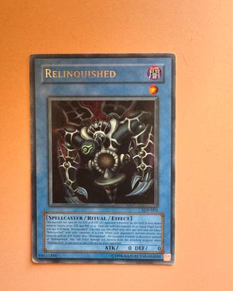 Carta yu gi oh relinquished sdp 001