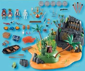 isola del tesoro Playmobil pirati