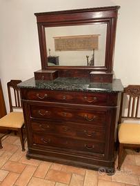 cassettiera e comodini