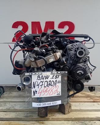 MOTORE COMPLETO BMW Serie 1 Cabrio (E88) N47D20A 1