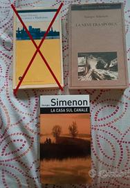 Lotto due libri Georges Simenon