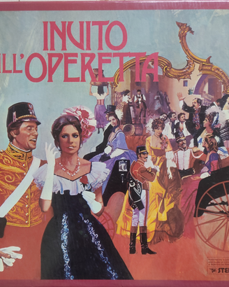 Box 9 vinili INVITO ALL' OPERETTA