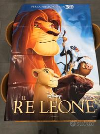 Manifesto cinema "Il re leone"