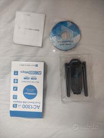 Adattatore Chiavetta USB Wi-Fi 5 AC1300 Dual Band 