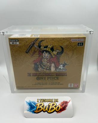 One Piece 17 Booster Box Eng 🇬🇧+ Teca + Espositore