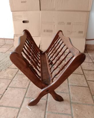 Portariviste in legno
