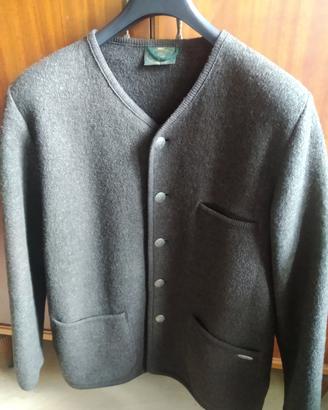 giacca uomo in lana cotta 100%