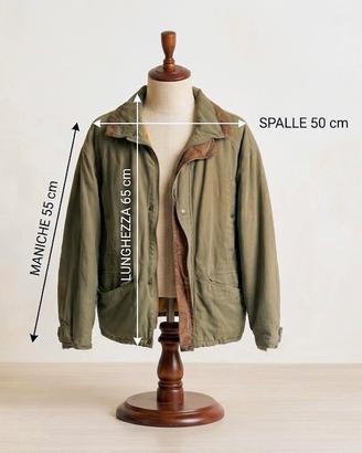 giacca vintage verde militare