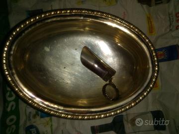 Zuccheriera S.Marco in argento, con cucchiaio