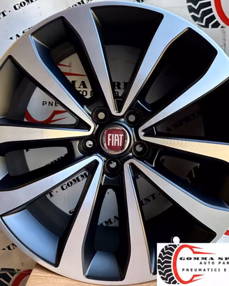 4 CERCHI IN LEGA ORIGINALI RAGGIO 17 FIAT TIPO