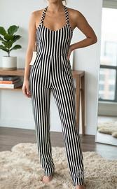 Tuta jumpsuite a righe ● NUOVA