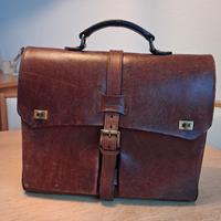 Borsa da ufficio in cuoio, The Bridge vintage