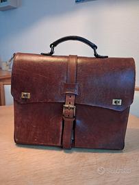 Borsa da ufficio in cuoio, The Bridge vintage