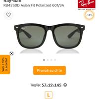 Ray-Ban Wayfarer RB4260D  Polarized 601/9A