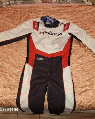 tuta go kart Sparco Parolin 