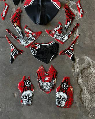 Grafiche e copri sella moto Honda CRF 450 250
