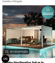 Pergola 6x3 Deghi modello Enea