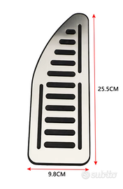 Poggiatacco  Poggiapiede Auto Acciaio Nuovo