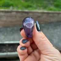 Anello di pietra di ametista