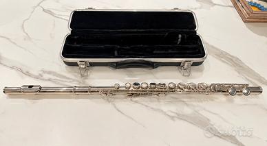 Flauto traverso J. Michael con custodia originale
