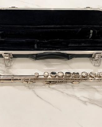Flauto traverso J. Michael con custodia originale