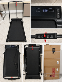 Tapis roulant elettrico con inclinazione manuale