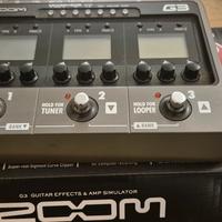 Zoom G3 pedaliera per chitarra