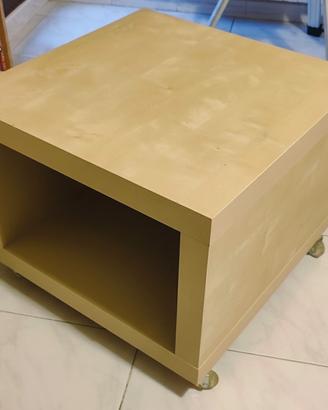 Mobile Lack Ikea con ruote Rovere