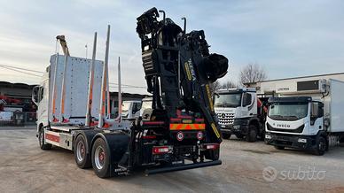 Volvo FH540 Gru caricatore + struttura trasporto l