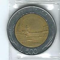 500 Lire "Bimetallica" Repubblica Italiana