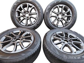 04 Cerchi e gomme FIAT 500X 16P BRUNITI
