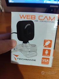 Webcam PC Techmade VGA con Microfono Integrato -