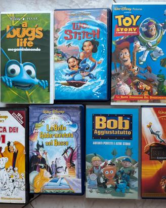 Videocassette Walt Disney originali