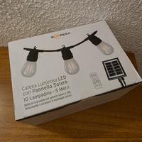 Catena luminosa LED 10 lampade