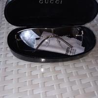 GUCCI OCCHIALI SOLE DONNA TRASPARENTI C/CUSTODIA