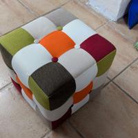 Pouf patchwork 