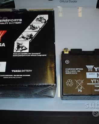 Batteria moto scooter yuasa yt12bbs yt12b-bs