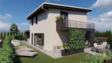 Villa di 212 m² con 4 locali e box auto doppio a R
