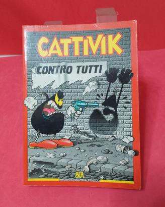 Cattivik contro tutti edizioni bur rizzolo raro