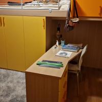 Cameretta 2 letti con soppalco