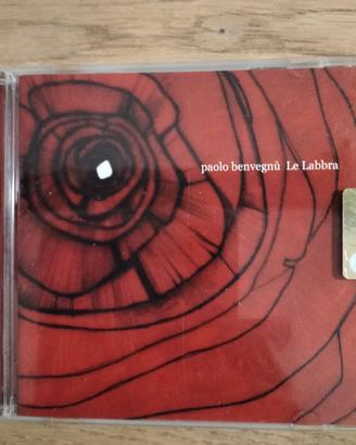 "Le labbra" Paolo Benvegnu' CD