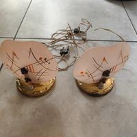 coppia di abat-jour antiquariato