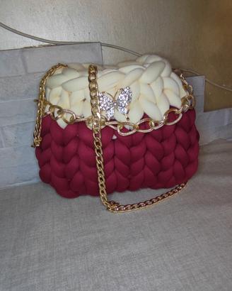 borsa artigianale marshmallow 
