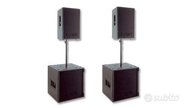 Sistema Audio LEM  (4 subwoofer + 4 satelliti)